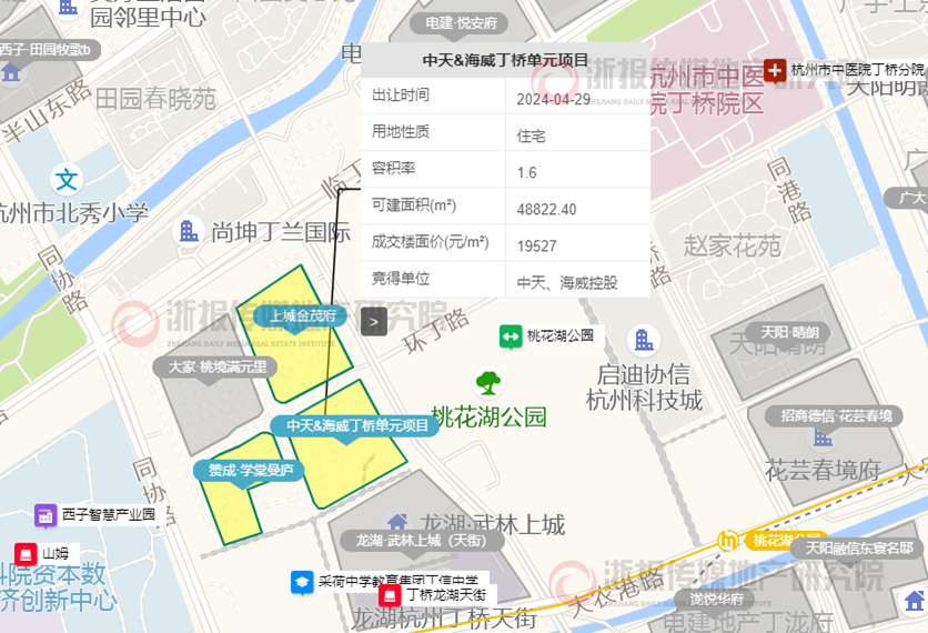开云网站：紧邻桃花湖公园中天海威丁桥住宅项目亮相