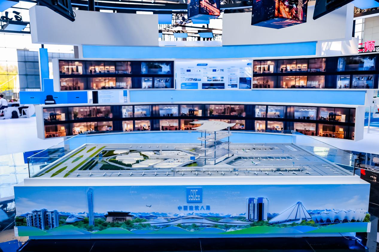 Kaiyun中国：中建八局亮相第八届中国—亚欧博览会建筑主题展区(图7)