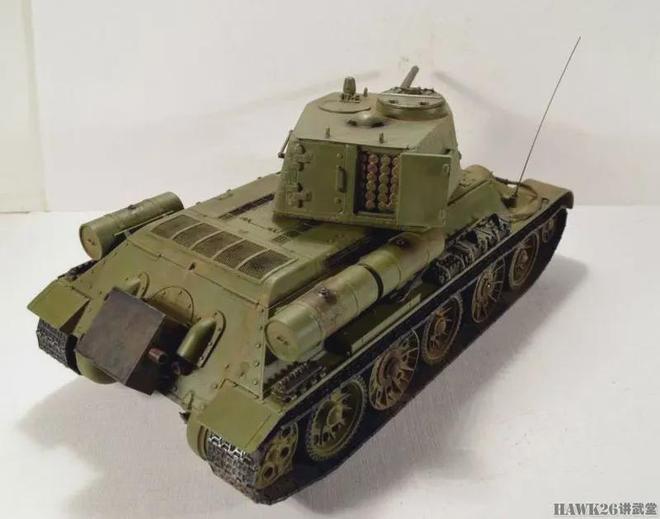 Kaiyun中国：揭秘昔日先进设计：安装自动装弹机的T-3476概念超前的苏联坦克(图4)