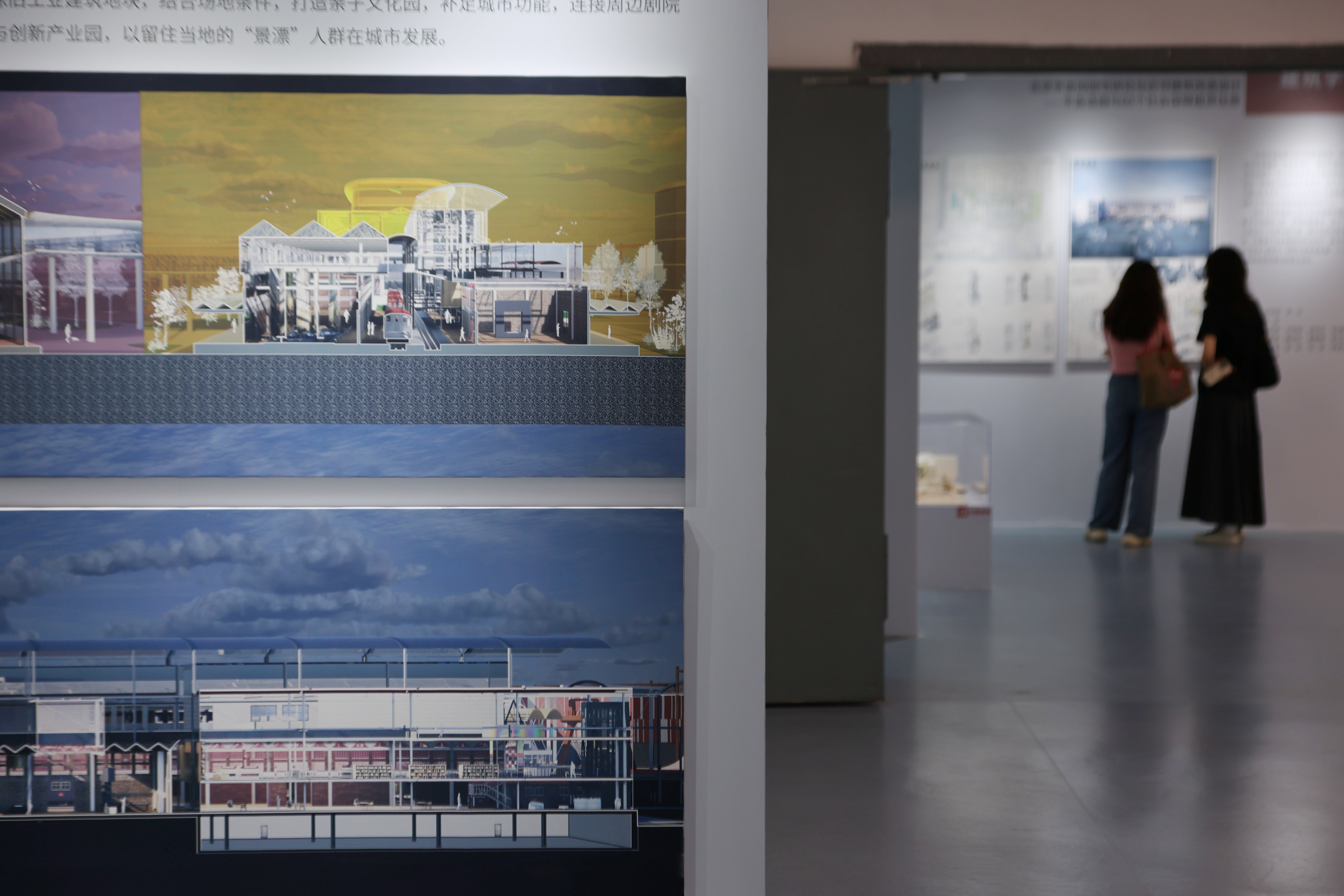 Kaiyun中国：看建筑学子为城市换新颜北建大优秀作品亮相北京市规划展览馆(图2)