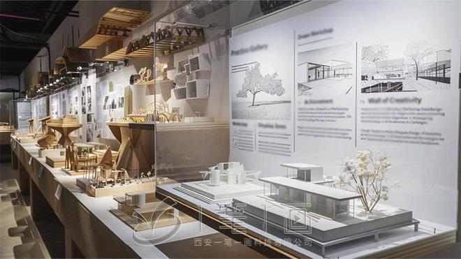 Kaiyun中国：建筑工程职业学院建筑馆设计数字馆建设方案重庆展厅设计(图4)