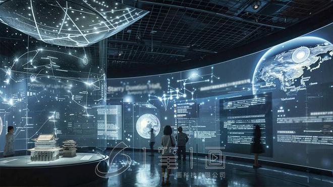 Kaiyun中国：建筑工程职业学院建筑馆设计数字馆建设方案重庆展厅设计(图6)