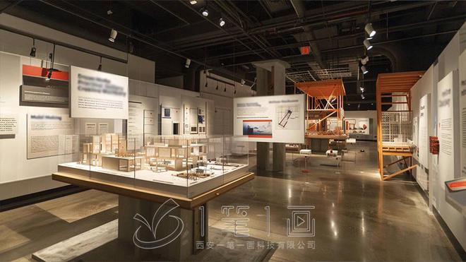 Kaiyun中国：建筑工程职业学院建筑馆设计数字馆建设方案重庆展厅设计(图8)