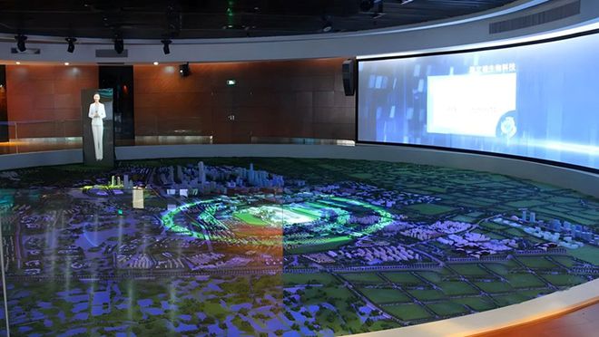 Kaiyun中国：如何通过数字沙盘技术使规划馆内容展示更加生动详尽？(图2)