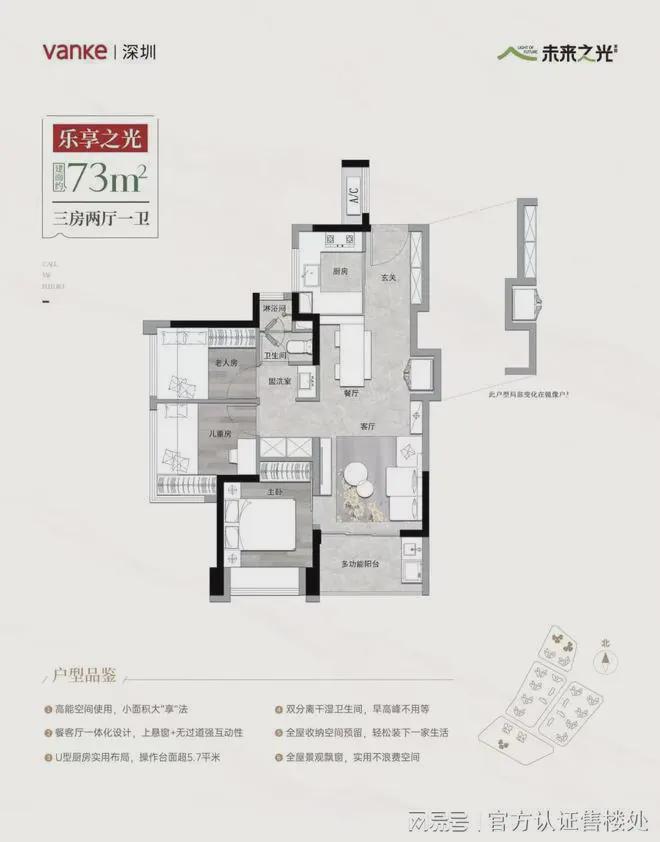 开云网站：深圳万科未来之光楼盘沙盘-样板房-万科未来之光备案价(图12)