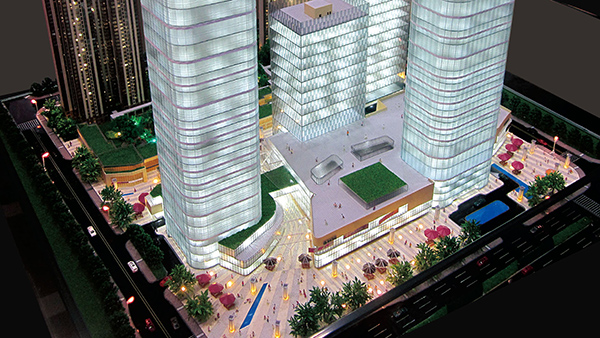 开云网站：建筑沙盘模型中底盘的重要性(图1)