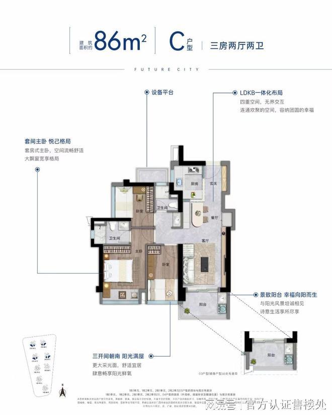 开云网站：卓越前海未来城楼盘沙盘-未来城样板房-卓越前海备案价(图6)
