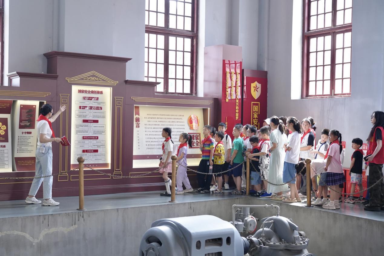 Kaiyun中国：百年泵房变身“国家安全课堂”沉浸式研学点亮少年家国情怀(图2)