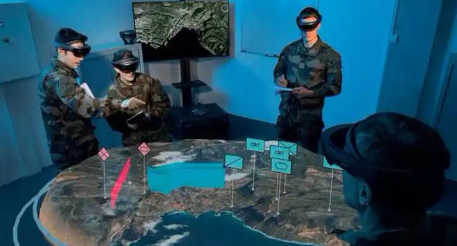 Kaiyun中国：美军测试AR全息战场模拟系统：头显与沙盘共筑多兵种协同推演范式(图2)