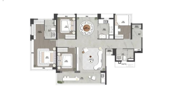 开云网站：通告绿城馥香园售楼处发布：以品质铸就传奇!(图7)