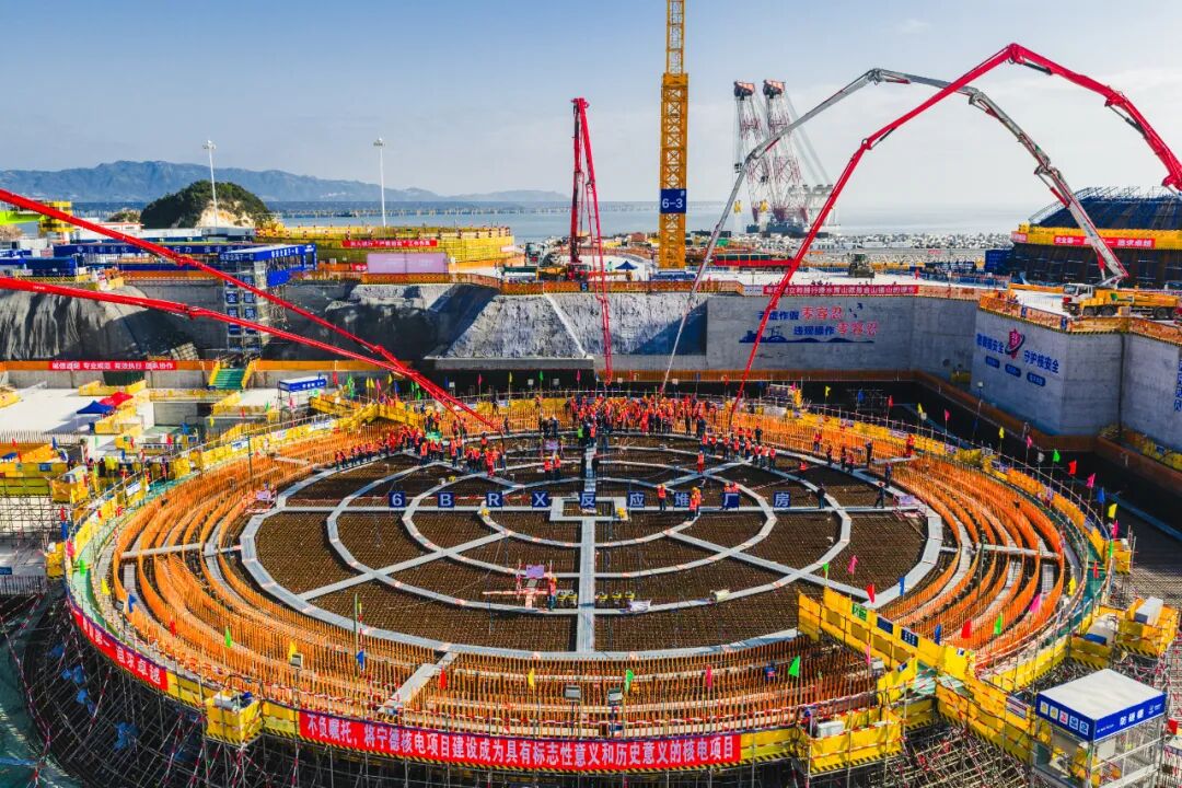 Kaiyun中国：中广核福建宁德核电站6号机组主体工程开工