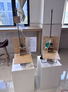 开云网站：美术与设计学院联合投石智能主办“运河回响”机械艺术动态模型作业展(图2)