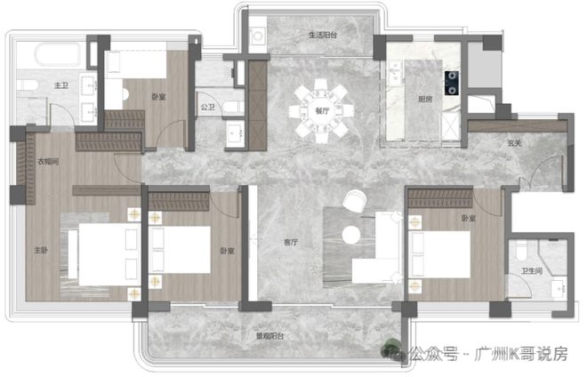 开云网站：越秀·江湾潮起售楼处-网站-楼盘百科-广州优选好房(图15)